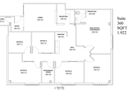 Floor Plan - Suite 360