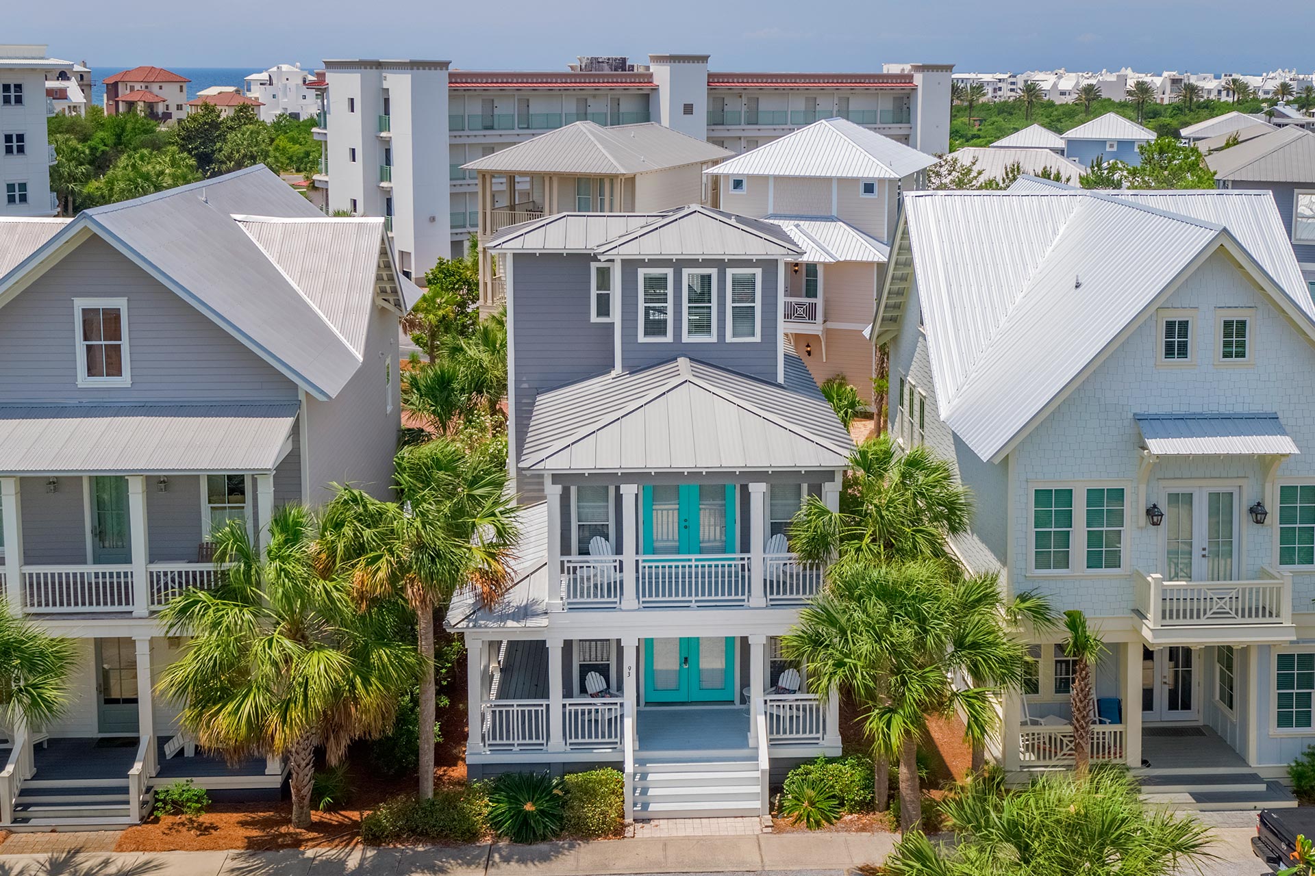 Competitively Priced Three-Story Beach House With Multiple Verandas