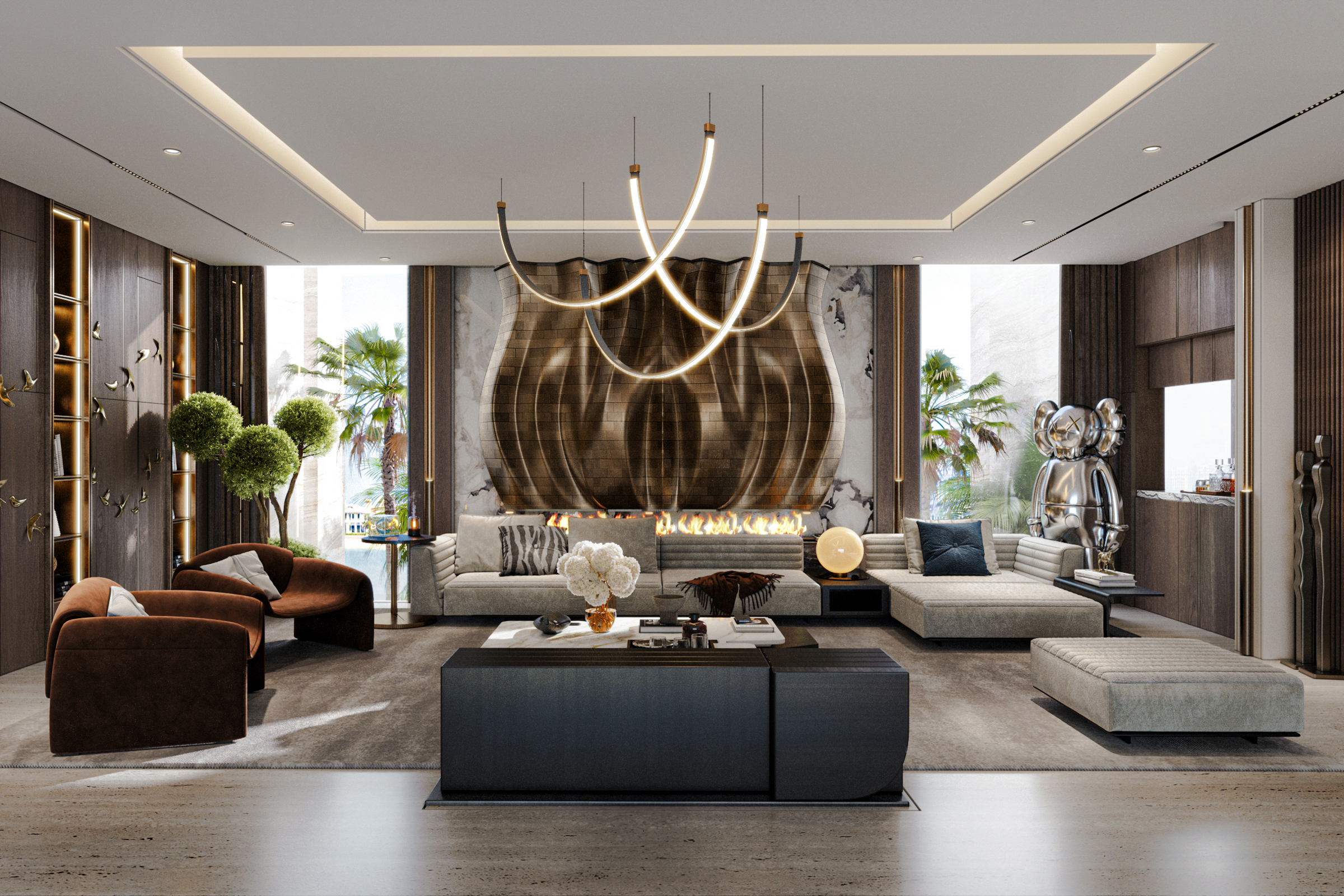 Luxury villa on Palm Jumeirah