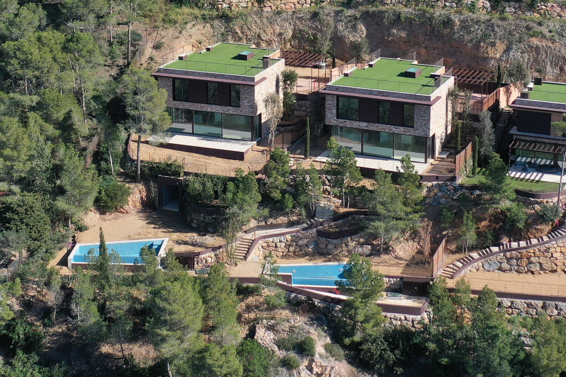 Newly built house with panoramic sea views, Begur.