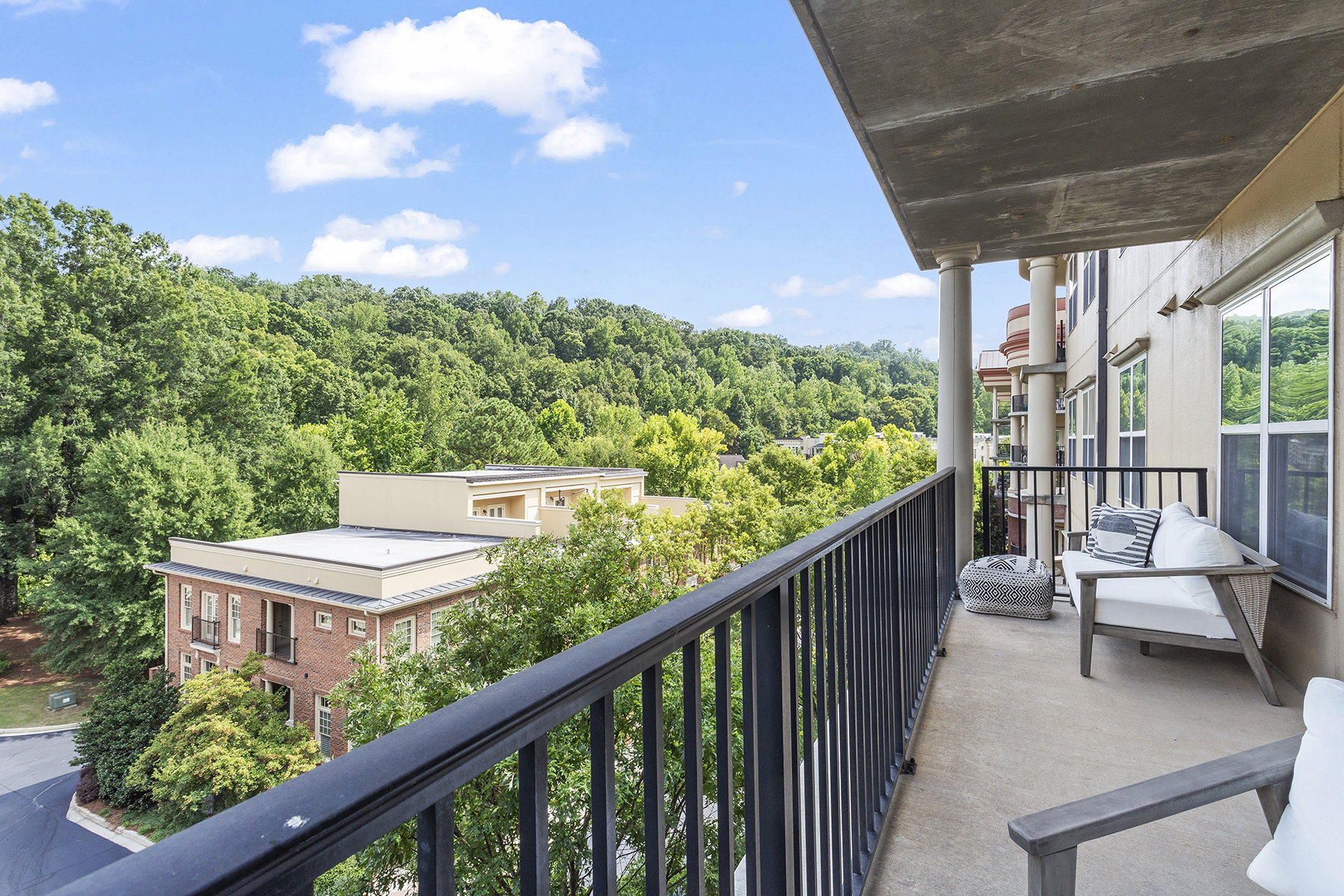 Open Floor Plan Condo with Gorgeous Treetop Views in One River Place