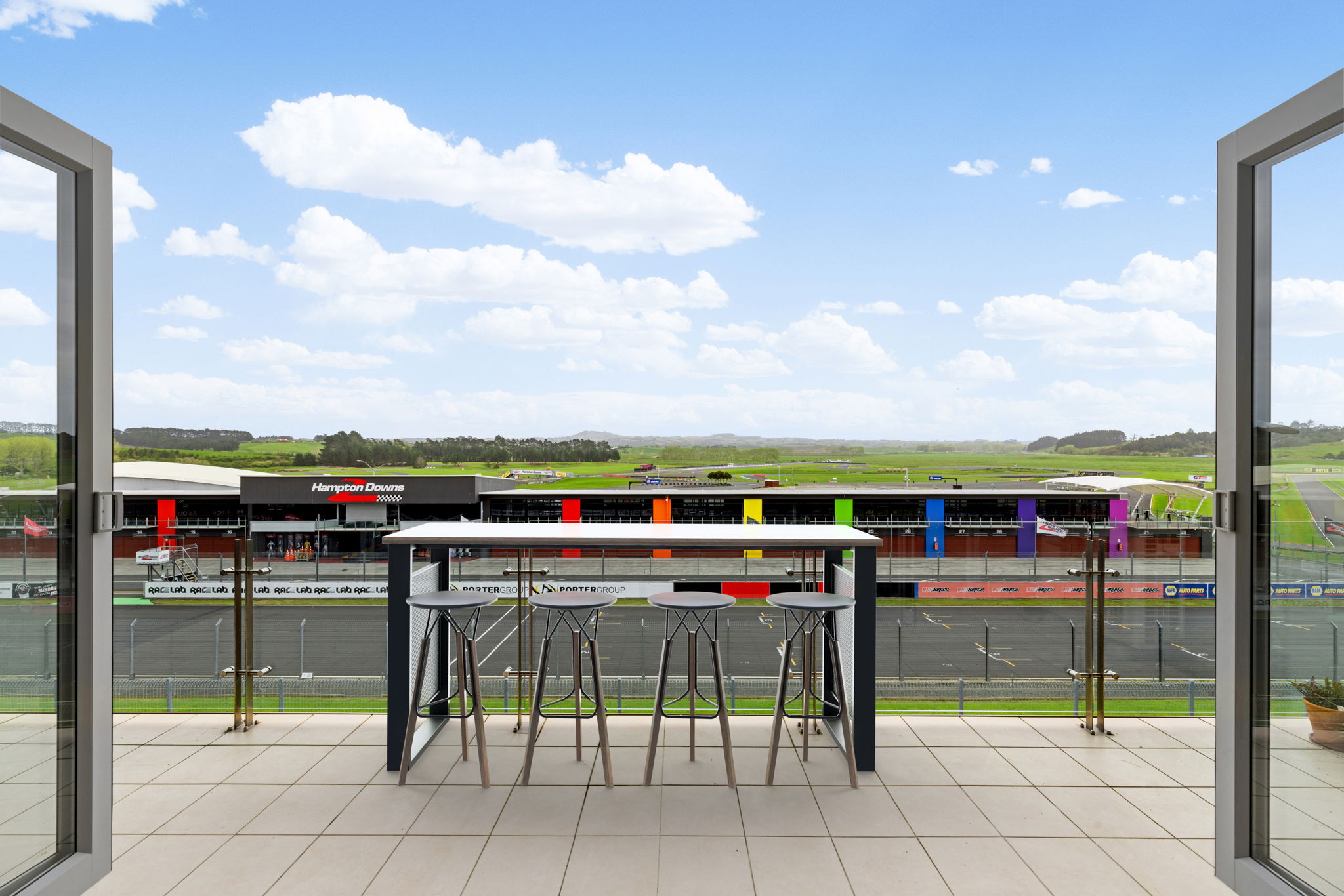 Experience Thrilling Trackside Living