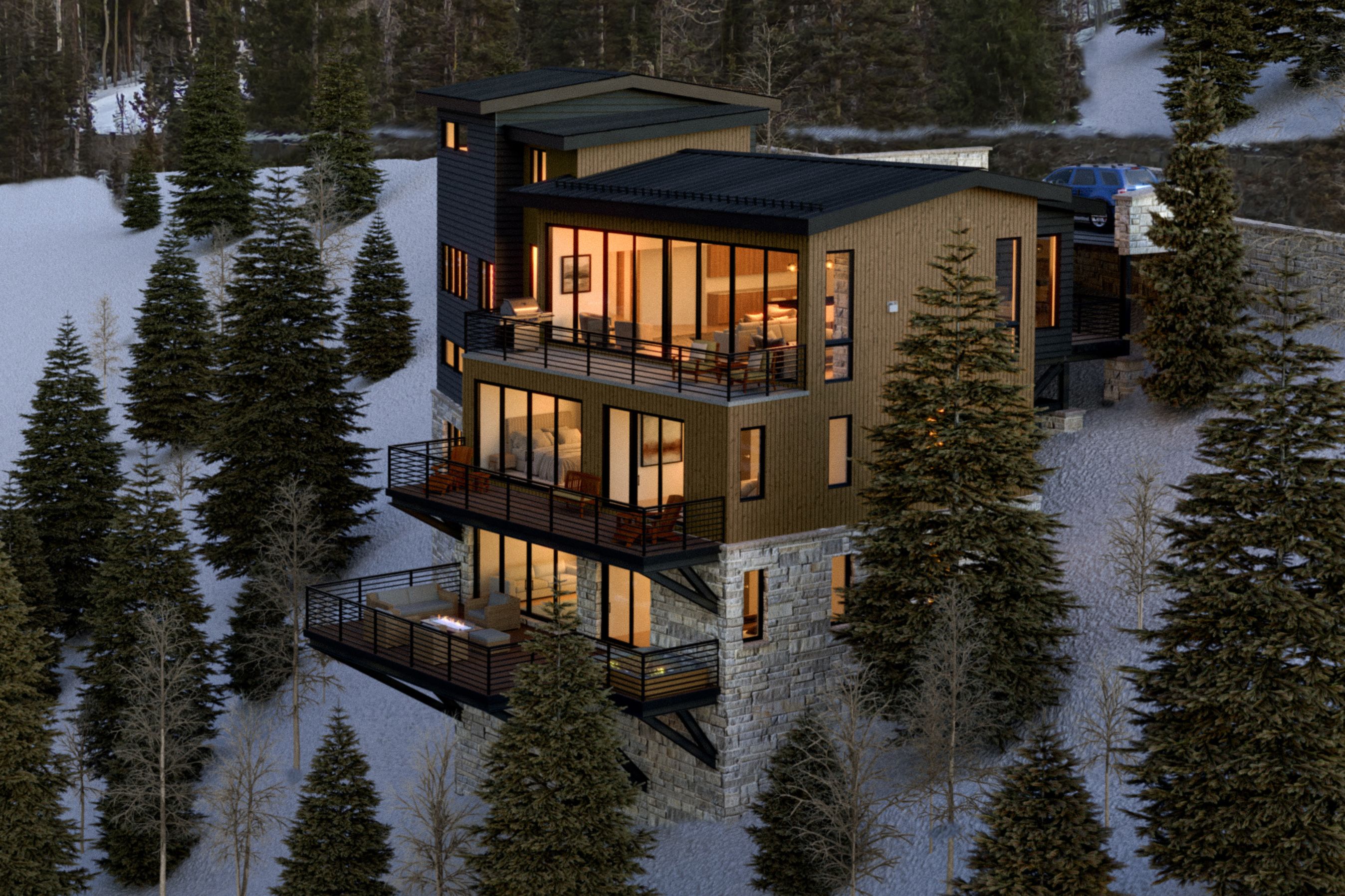 Outstanding Views and Easy Ski Access