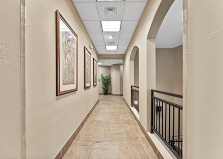 Hallway to Offices