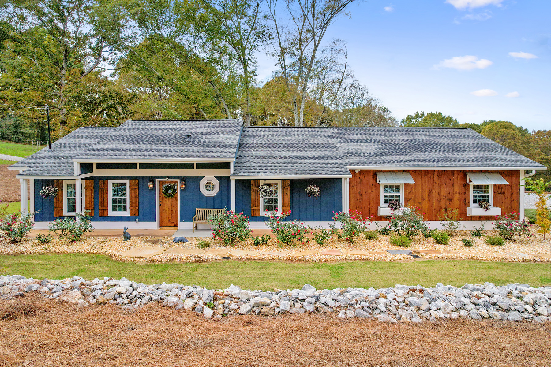 Fully Renovated Home on 11.79+/- Acres of Rolling Pastures