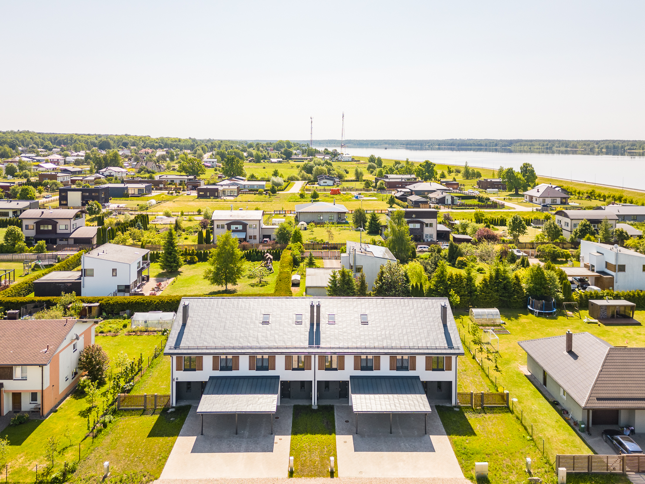 Town house in Ikškile near river Daugava