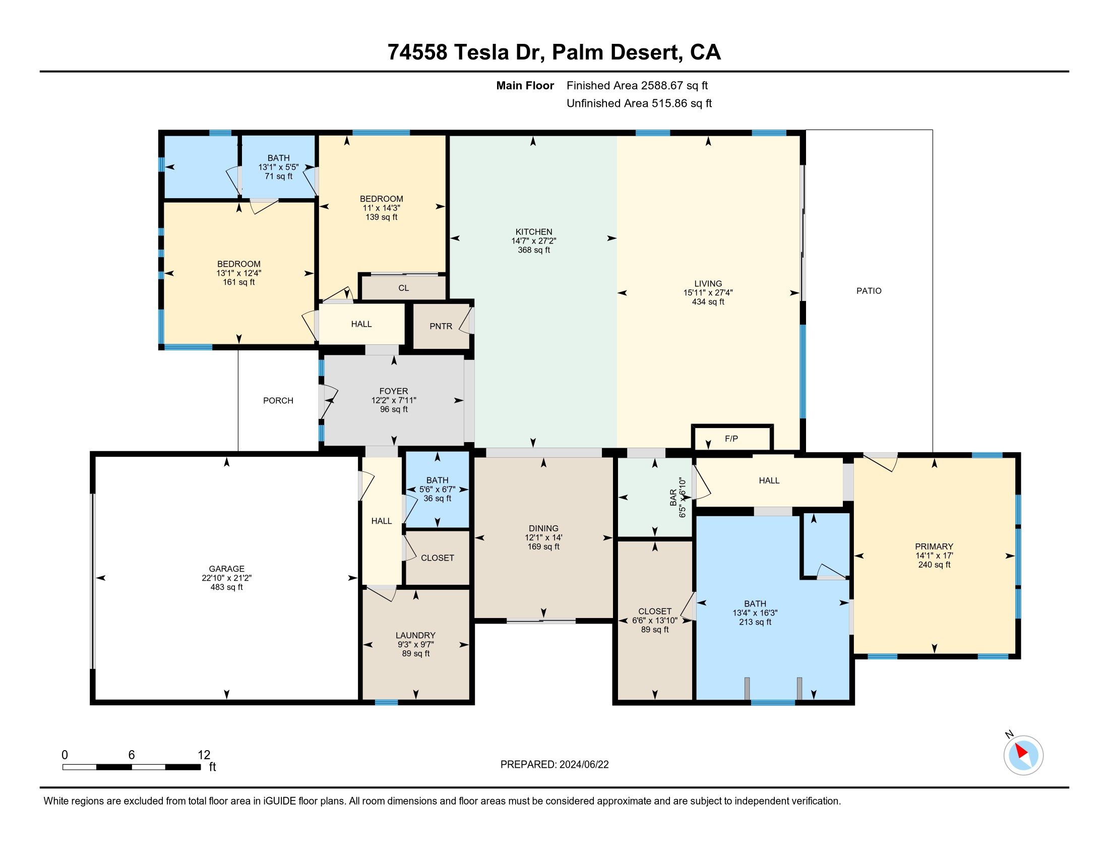 74558 Tesla Drive, Palm Desert, CA 92211