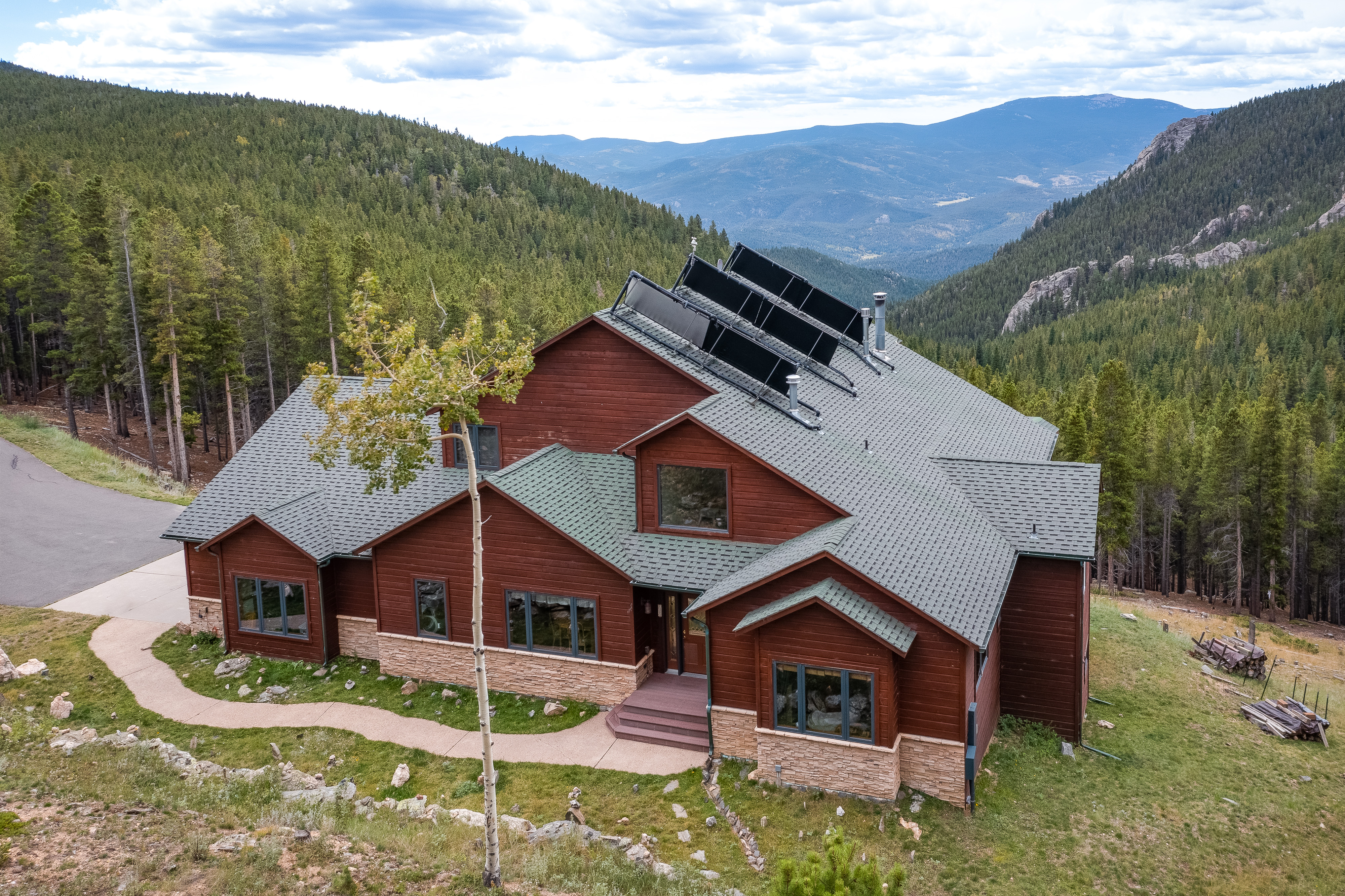 Nestled into the Foothills of the Rocky Mountains your Majestic Estate Awaits