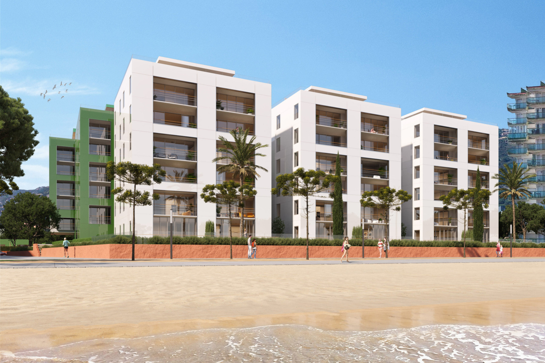 Promotion of new construction apartments on the seafront in Platja d'Aro