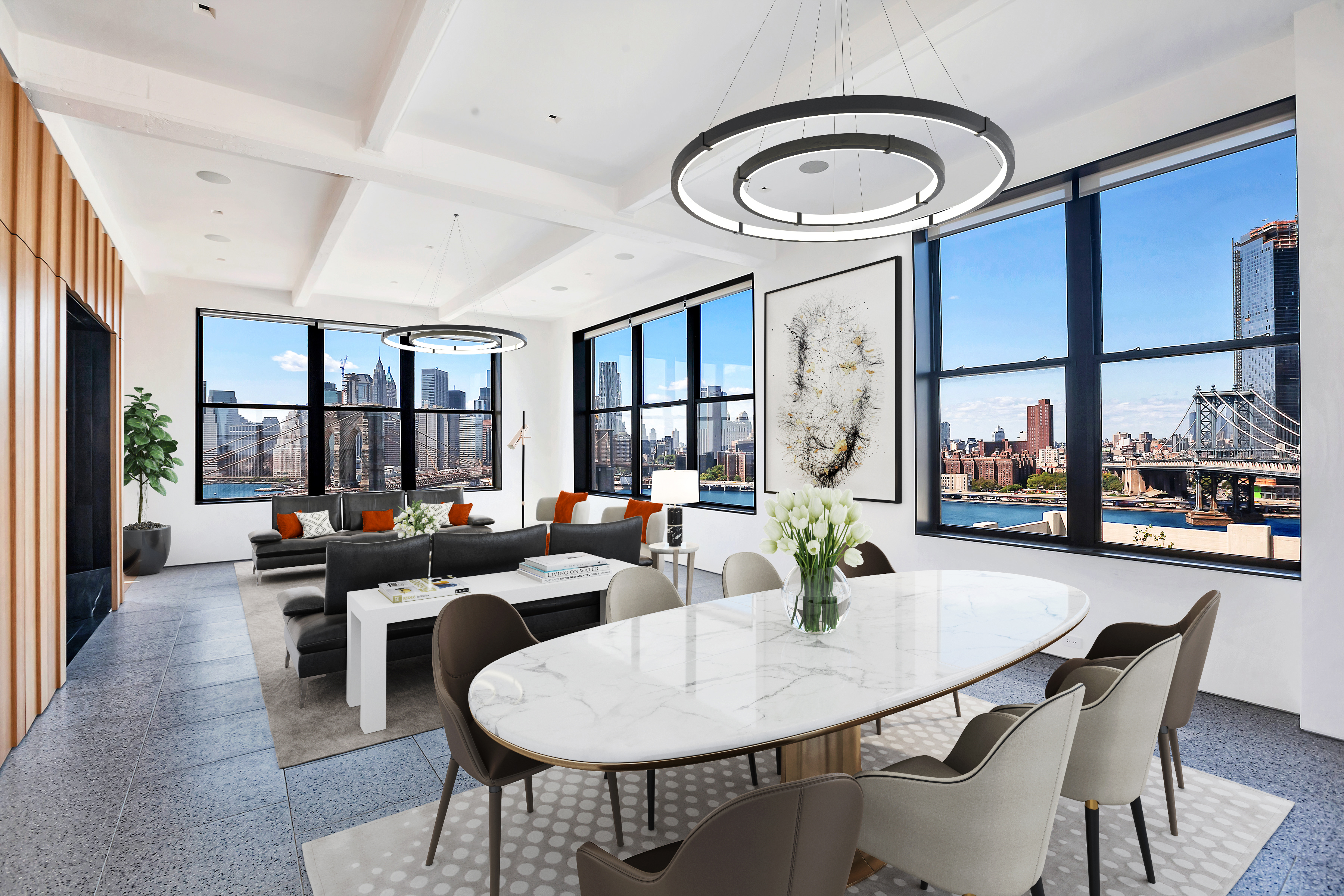 Privately Keyed Clocktower Penthouse