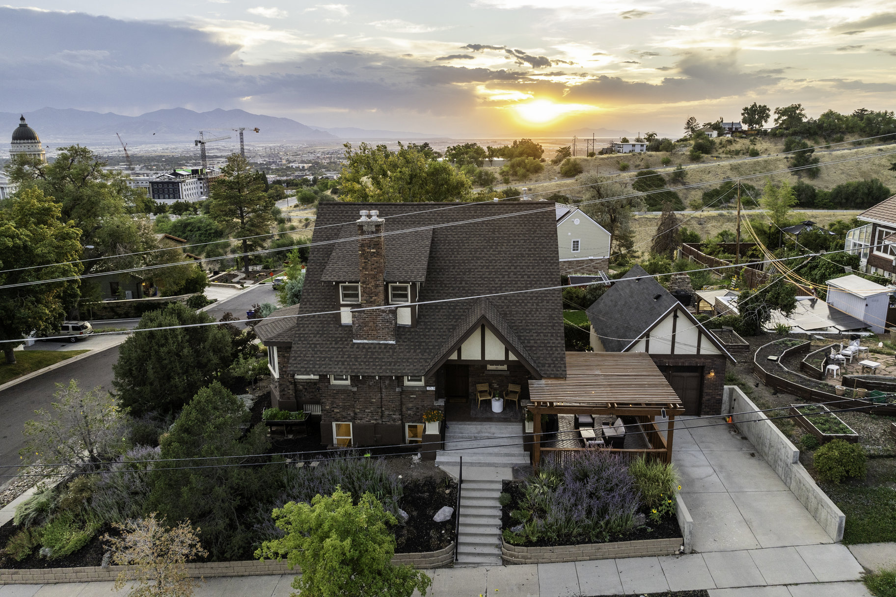 Brick, 2-Story Home In The Avenues With Views