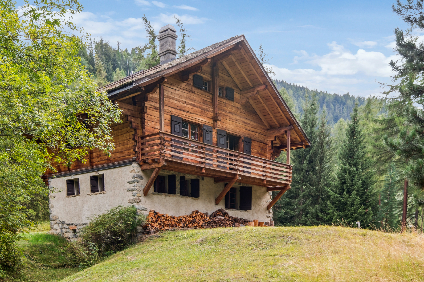 Chalet ?La Metralie? in the heart of the larch forest, rejuvenating