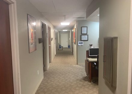Hallway, Access to Treatment Rooms