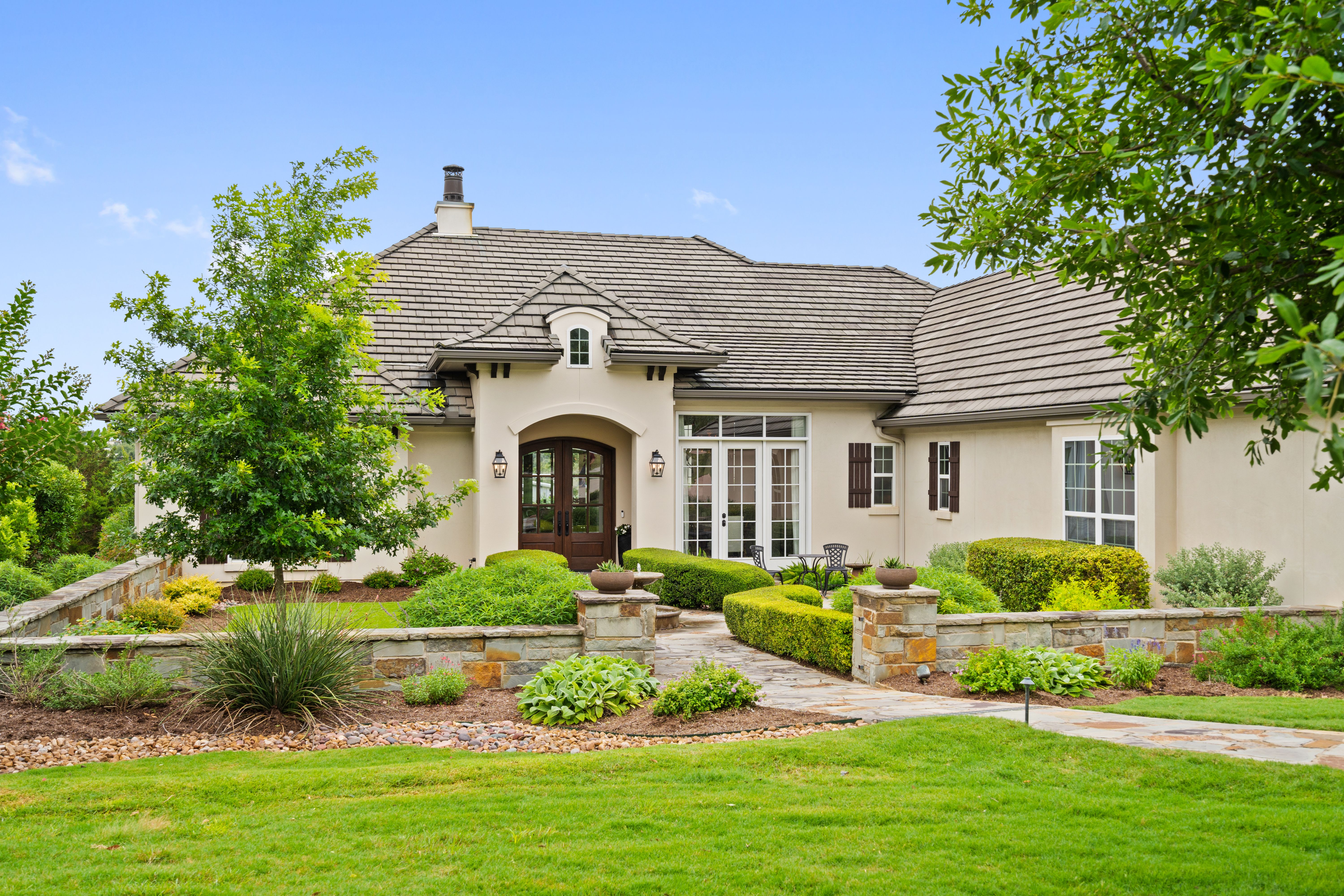 Single Story Custom Home in Gated Belvedere