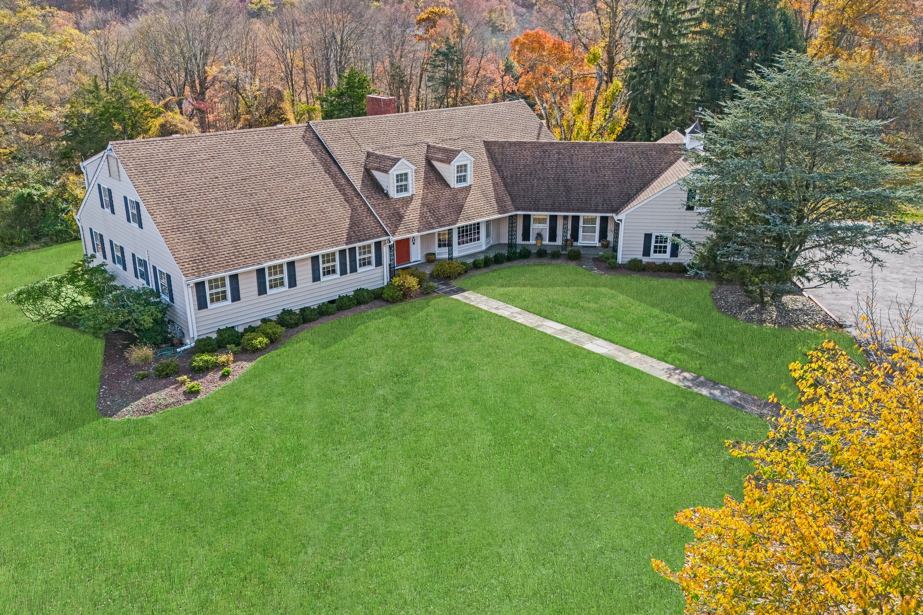 Custom Cape Cod Situated on Nine Beautiful Acres