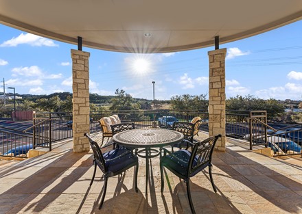 Balcony- Overlooking Flintrock Golf Course