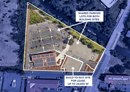 865 Hawthorne Aerial with Site Descriptions