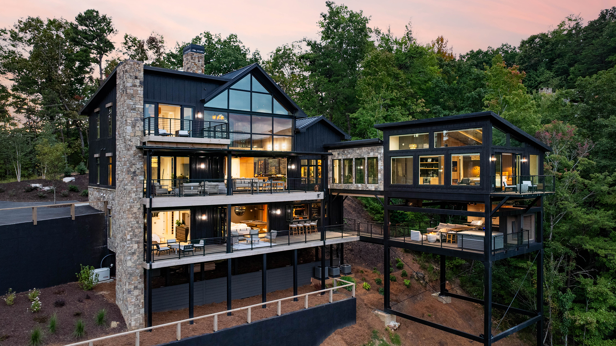 Modern Luxury Living in North Georgia Mountains