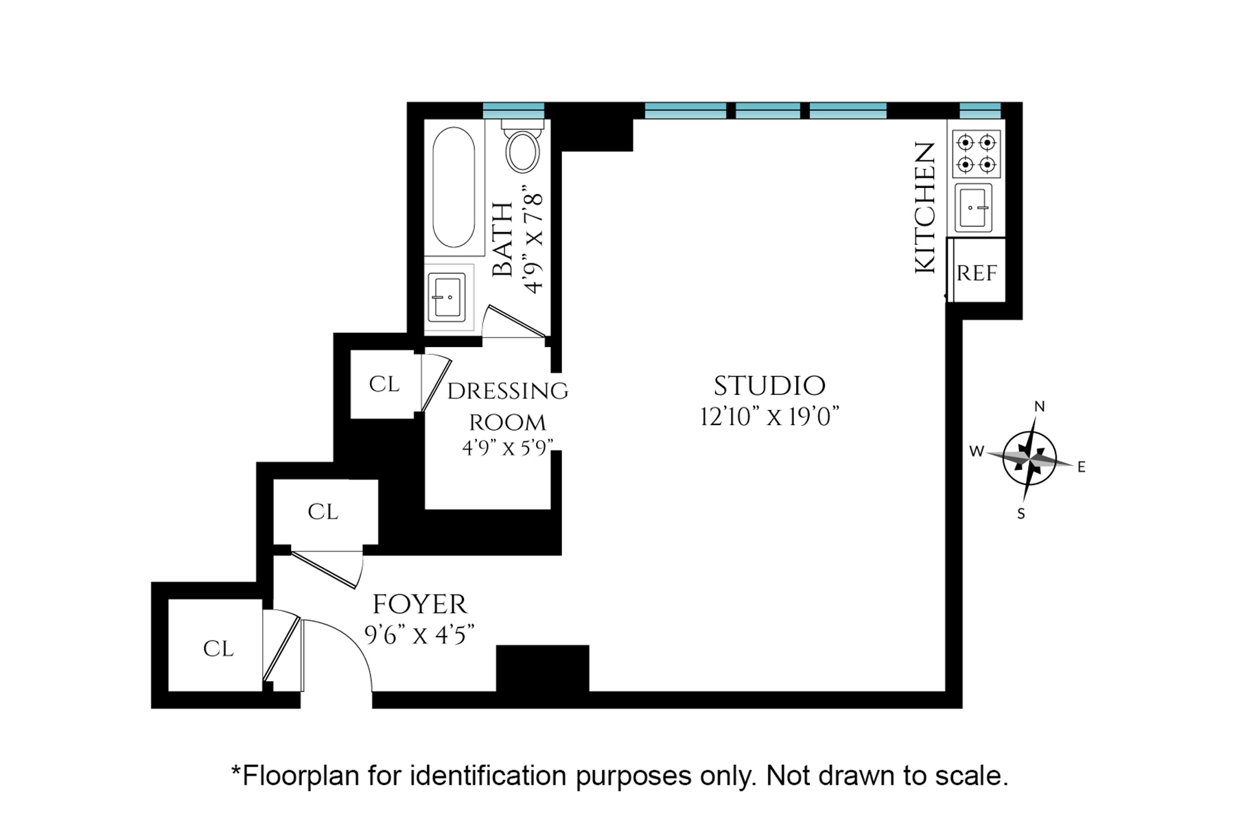 Prewar Art Deco Studio in Gramercy House