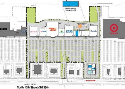 Trenton Crossing - site plan