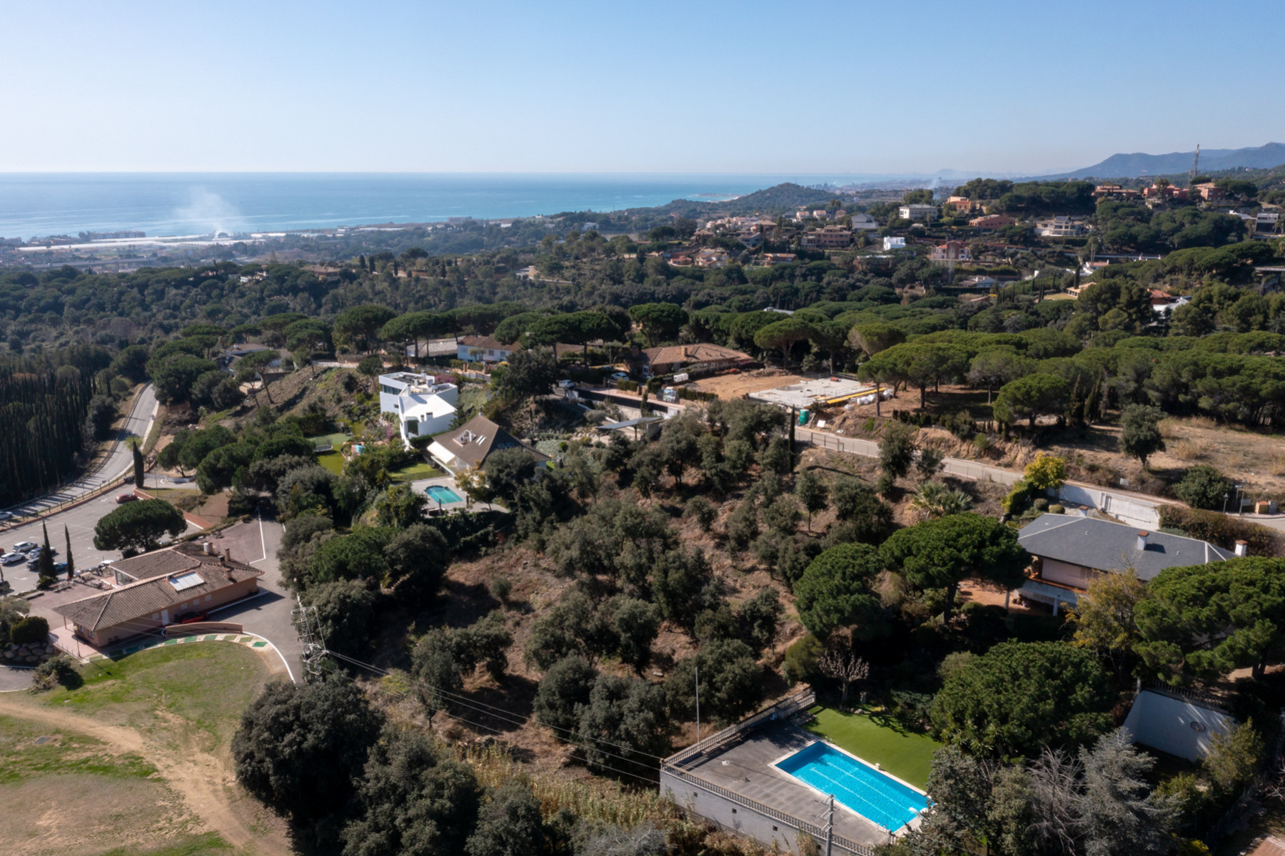 Urban land with sea and mountain views in Llavaneres - Costa BCN