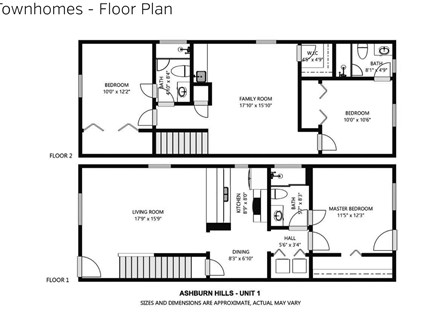 1606 BELLE VUE WAY FLOOR PLANS-   ONE