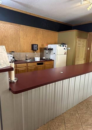 Kitchenette in front area