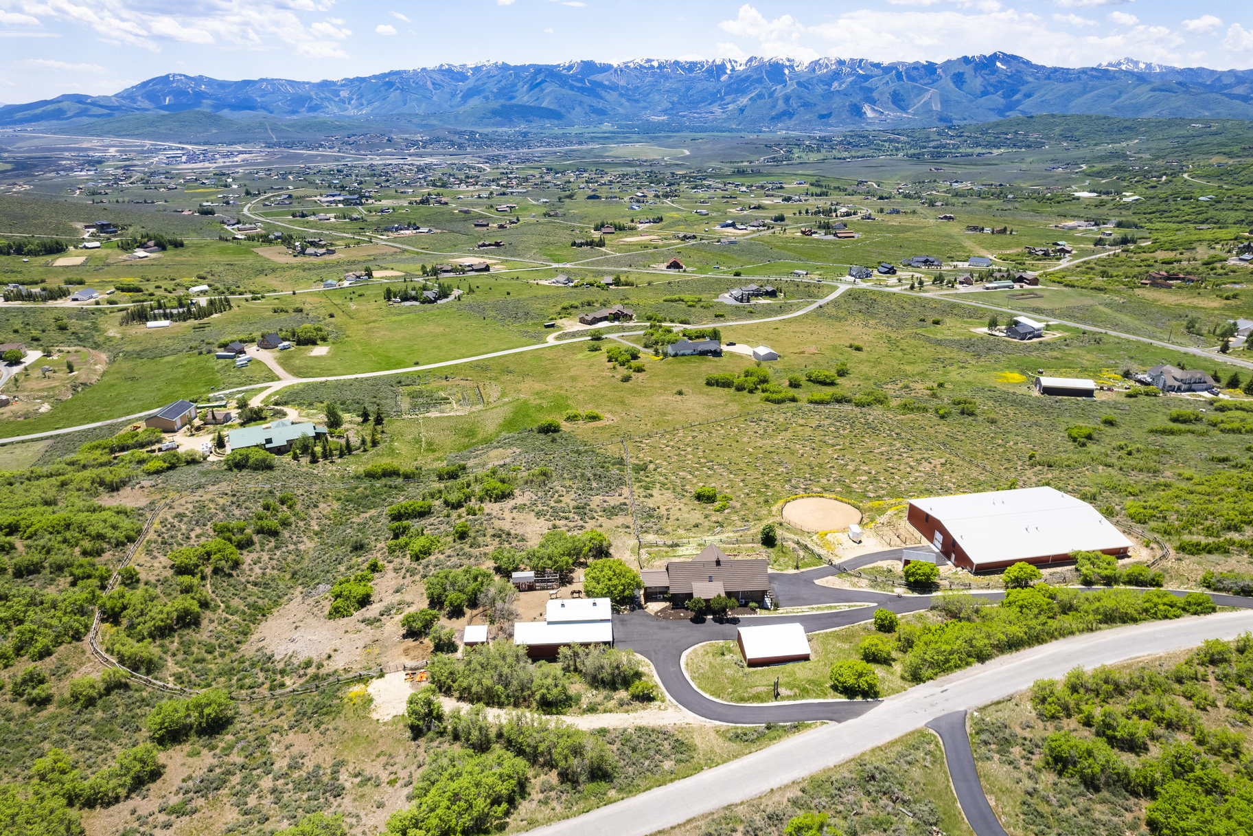 Park City's Serene Equestrian Paradise with Sweeping Ski Resort Views