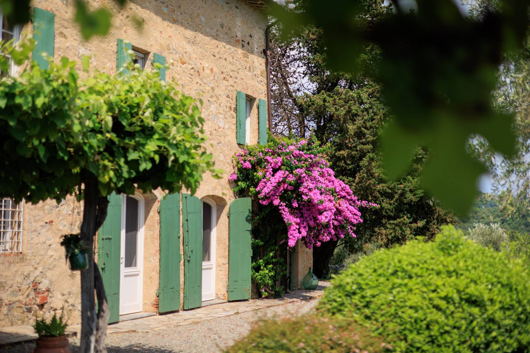 Romantic 18th-century farmhouse on the hills of Lucca