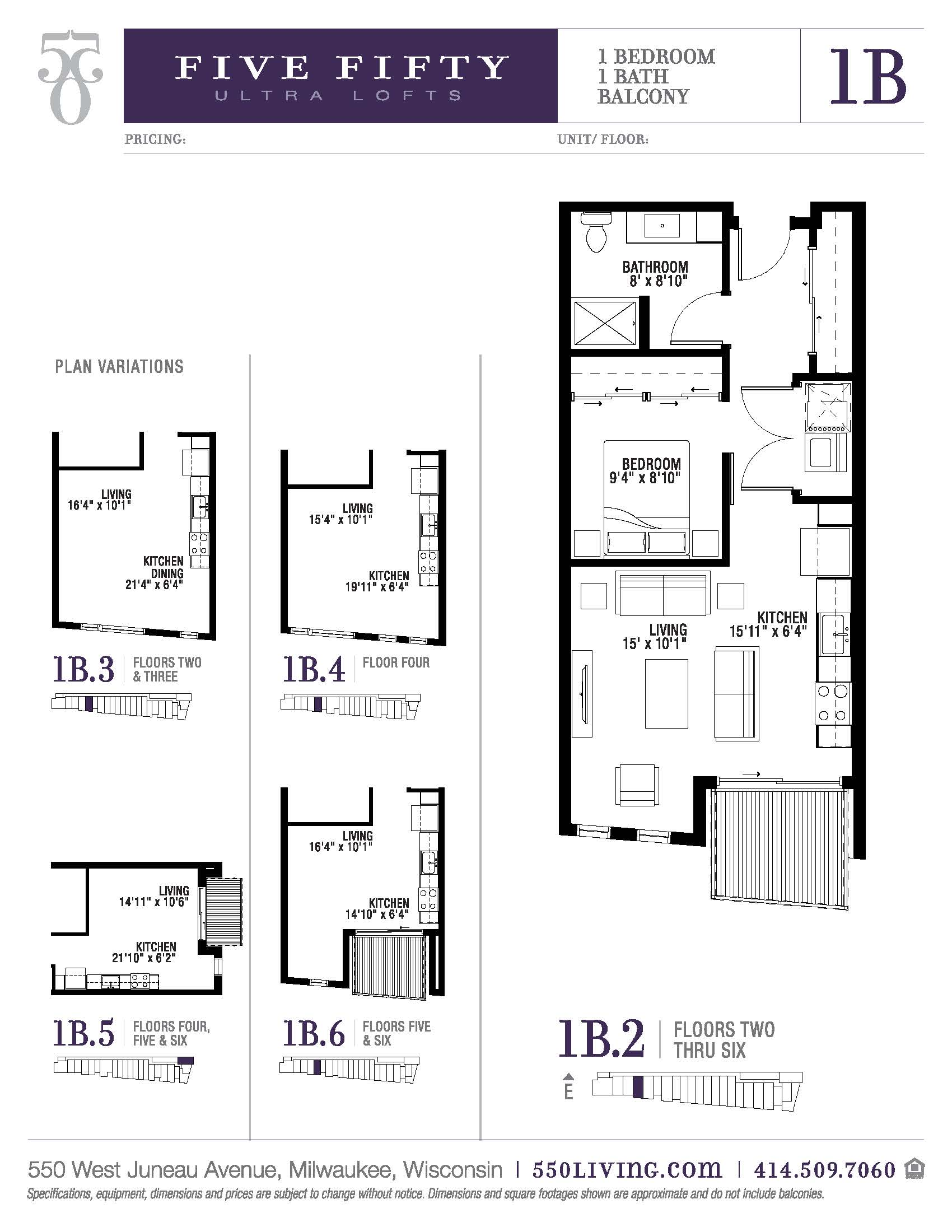 Luxury Living at the 550 Ultra Lofts - Indoor Skywalk to Fiserv Forum