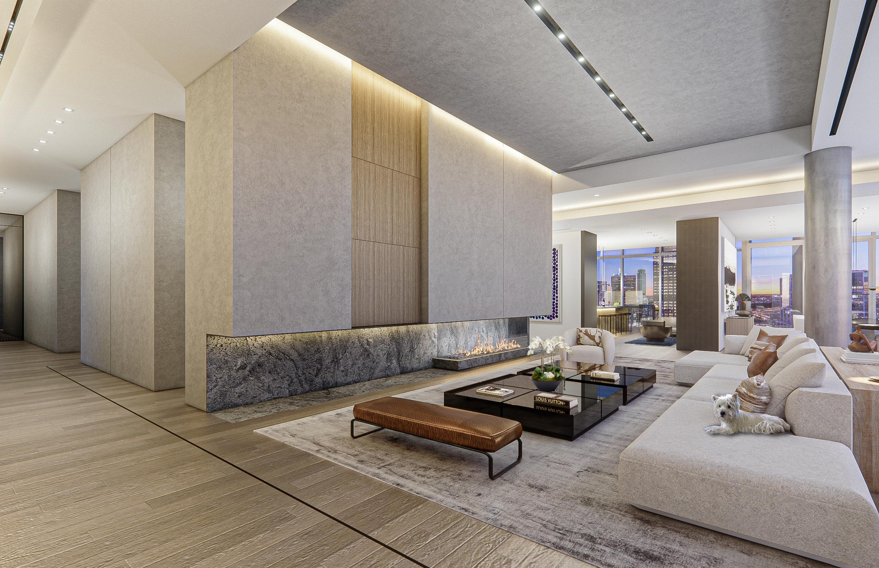 Custom Gallery Penthouse at HALL Arts Residences