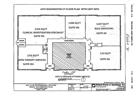 Building floor plan