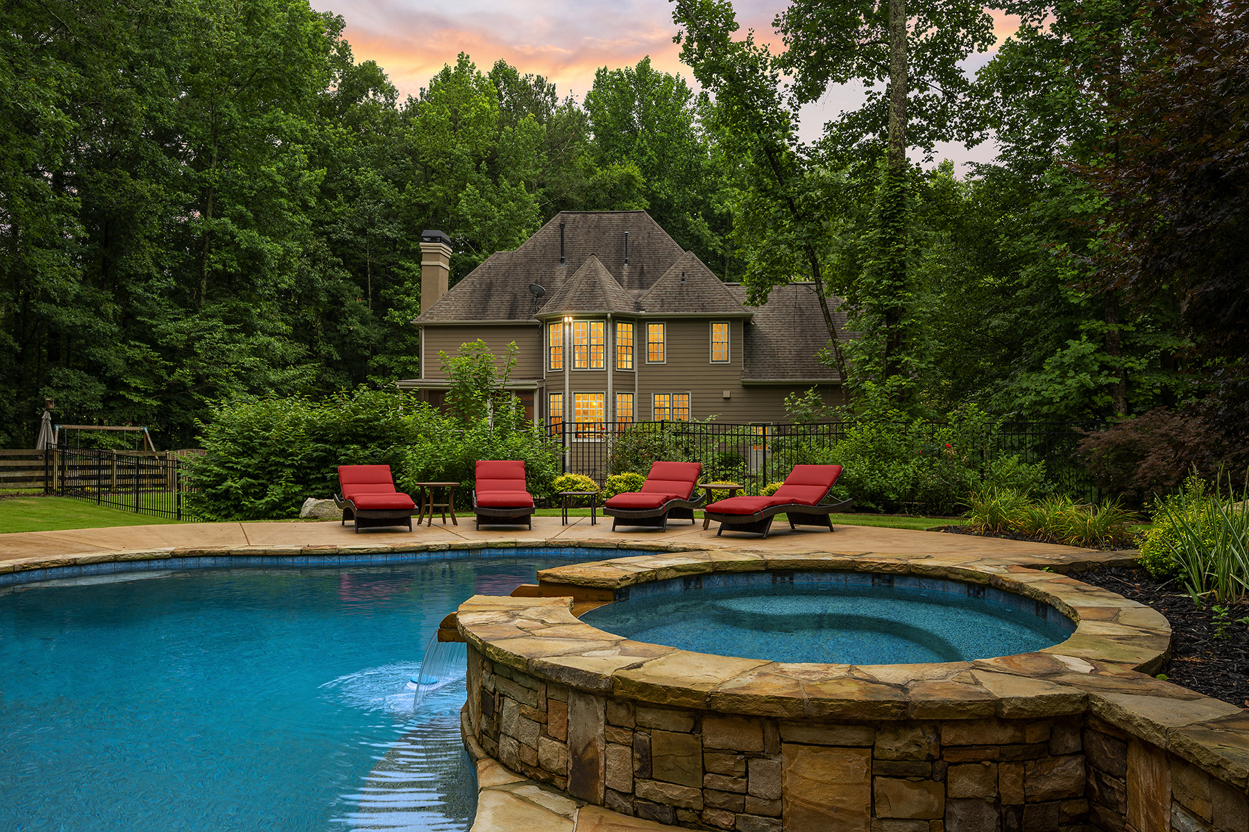 Stunning European-Style Home on 4+ Acres in Laurel Ridge