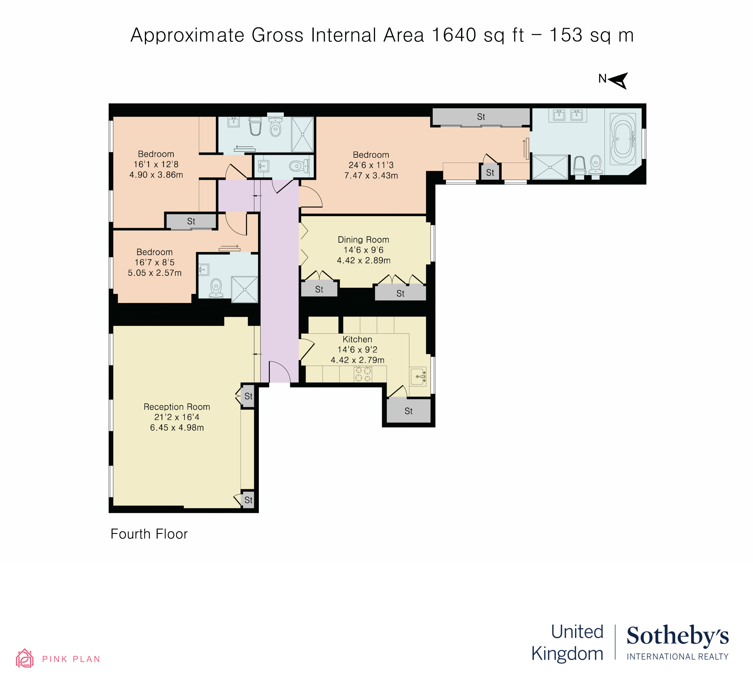 Luxury fourth floor apartment