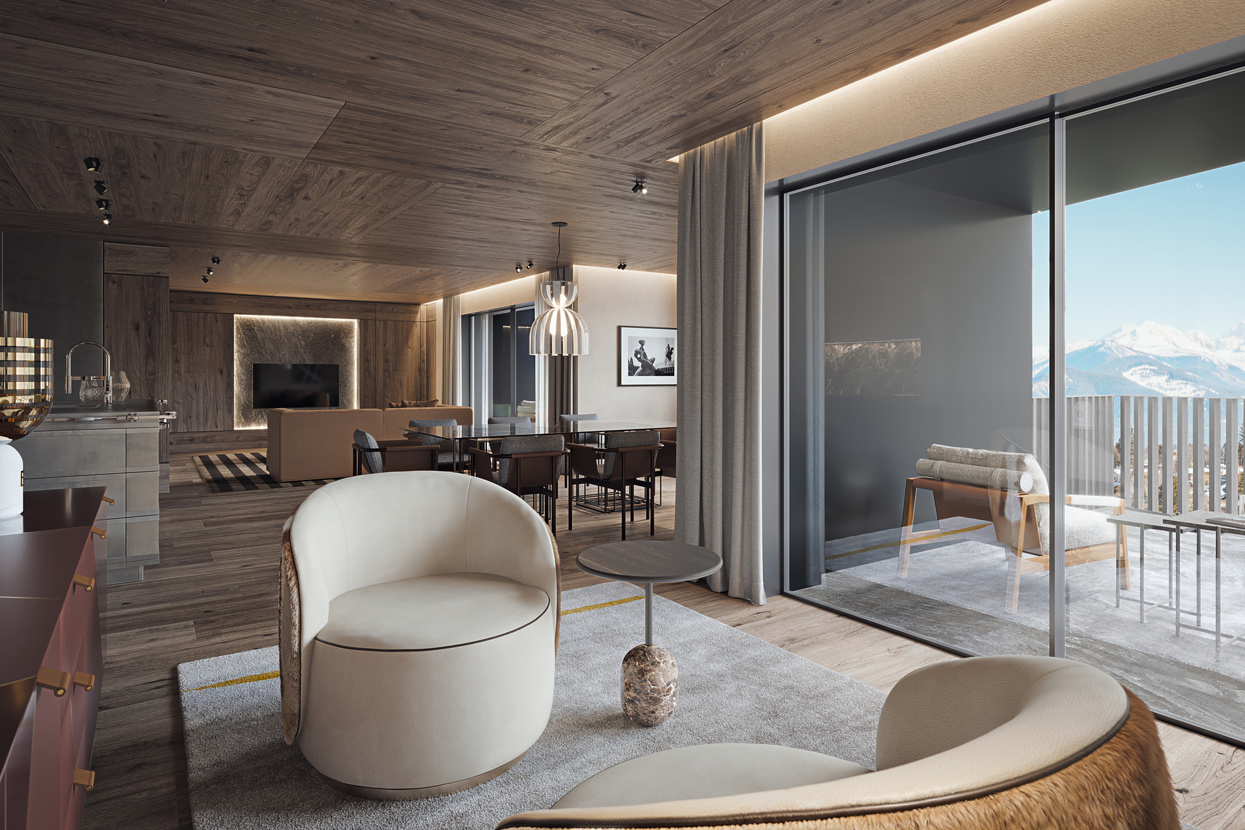 FENDI Private Residences - Secondary home (2bdr) on ground floor east