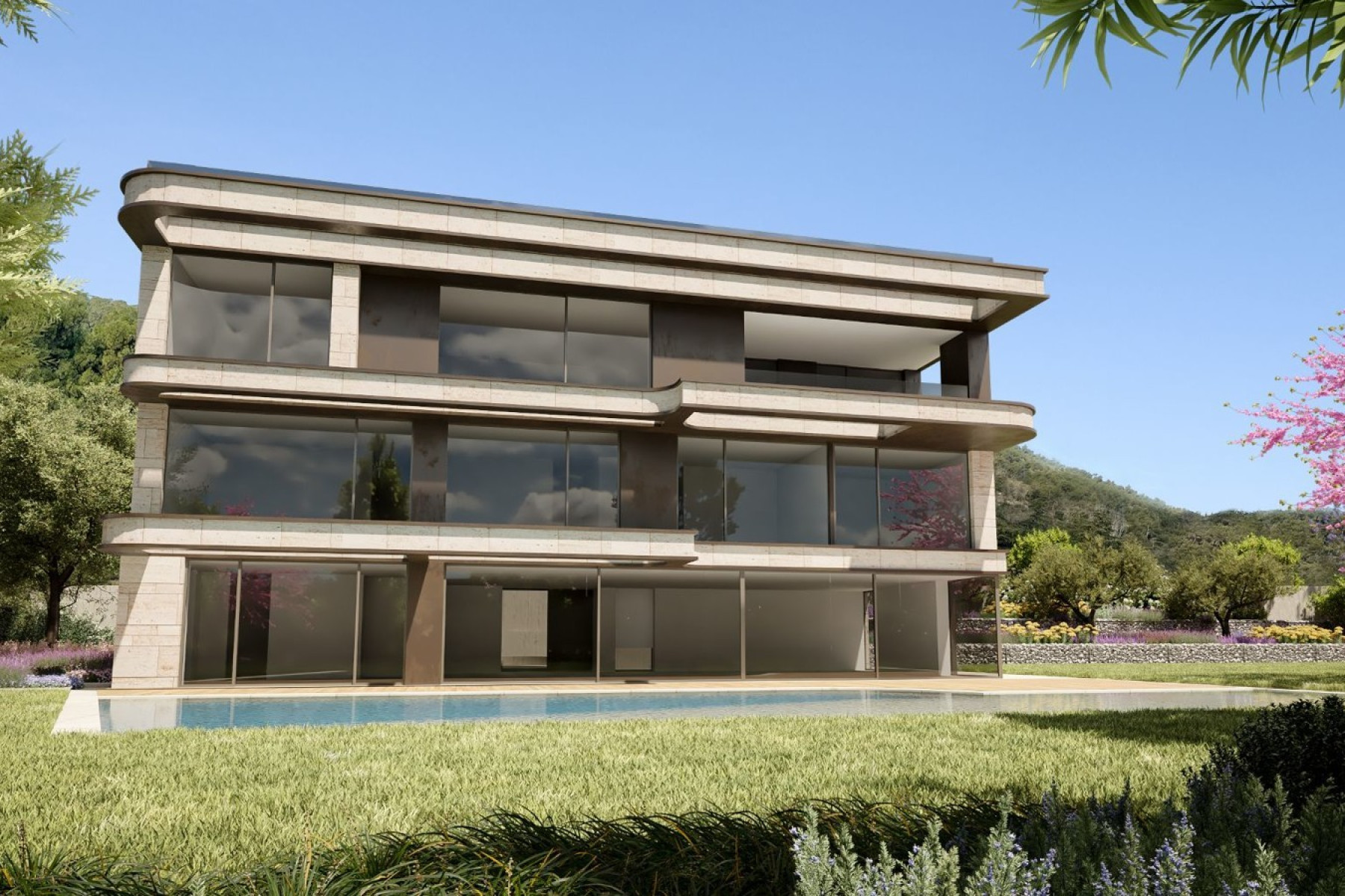 Pearson Paradise. Three luxury villas in the most exclusive location in BCN