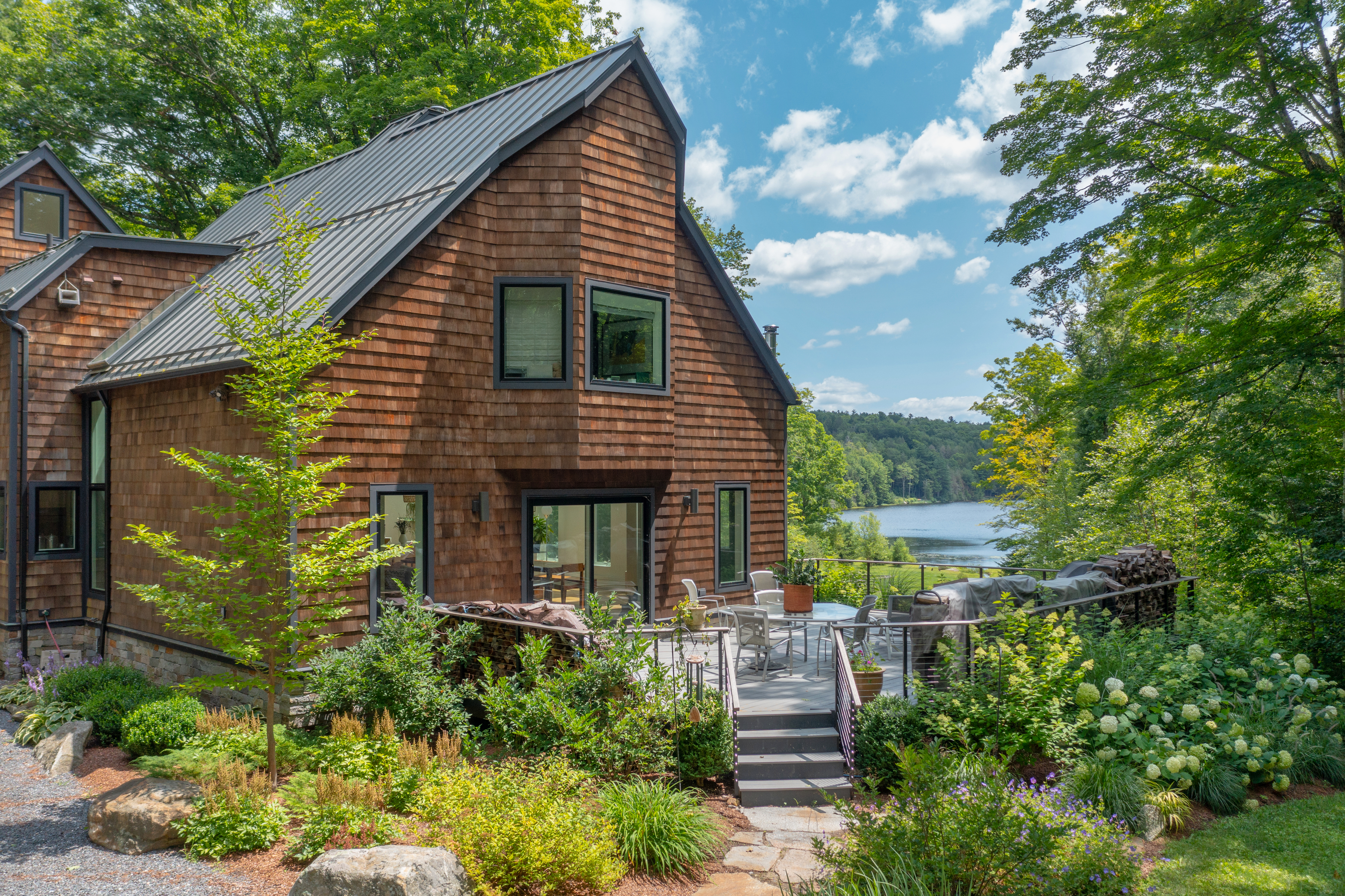 Embrace Lakeside Elegance in this Spectacular Contemporary Home