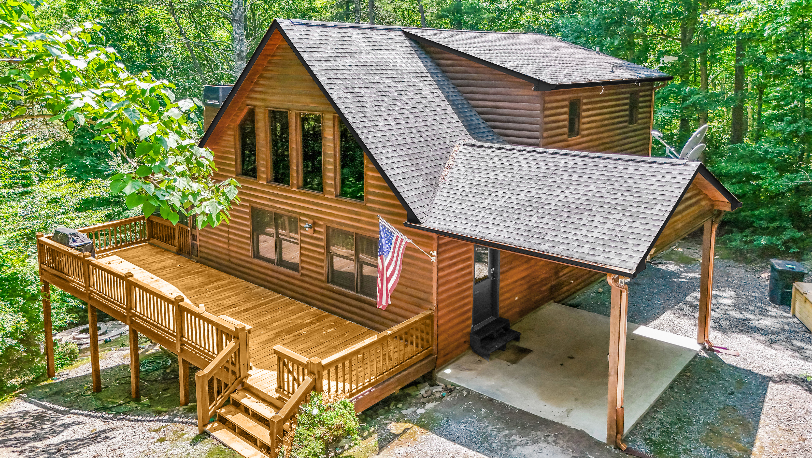 Cabin Nestled in Iconic Aska Adventure Area