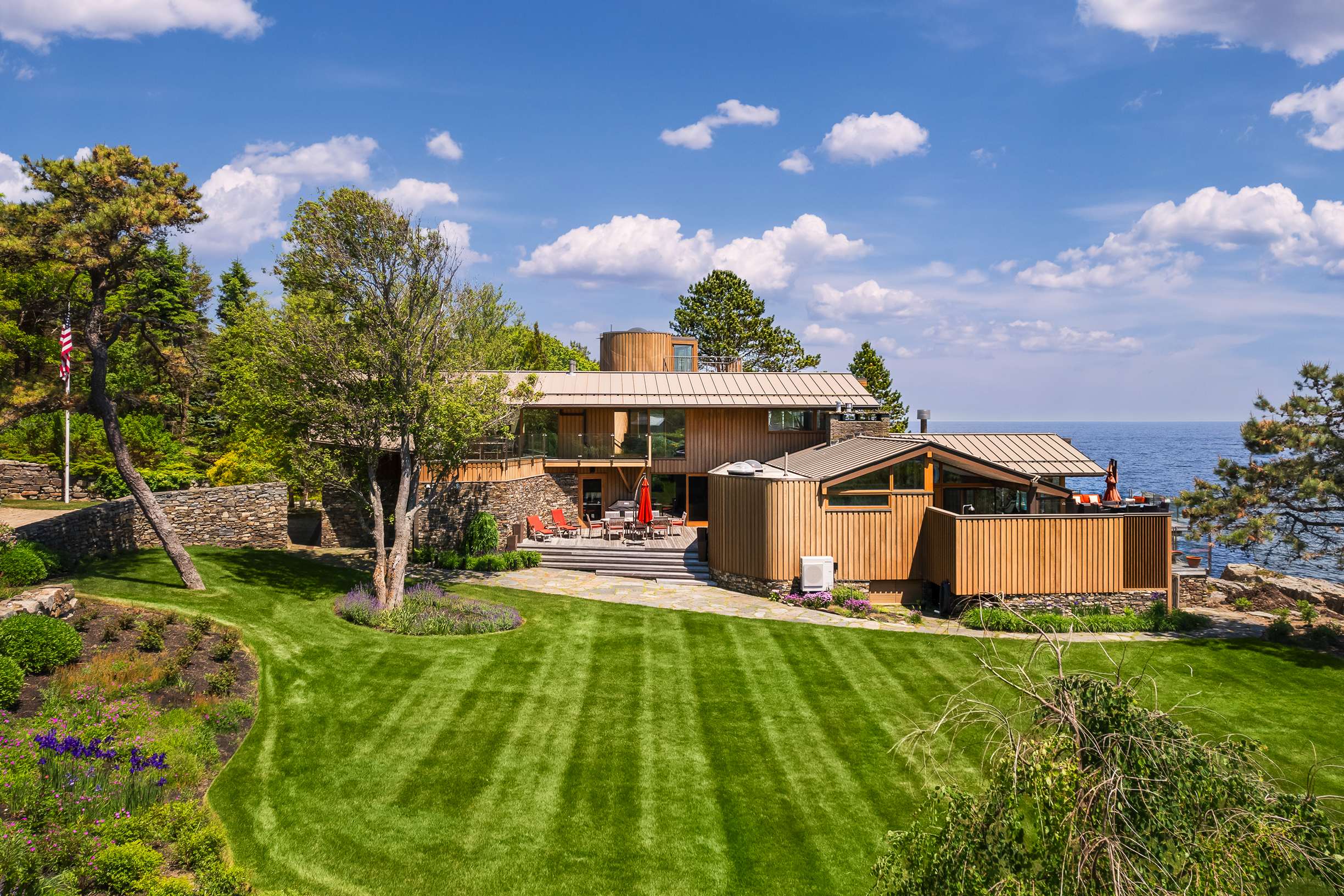 Oceanfront Architectural Masterpiece in Cape Neddick