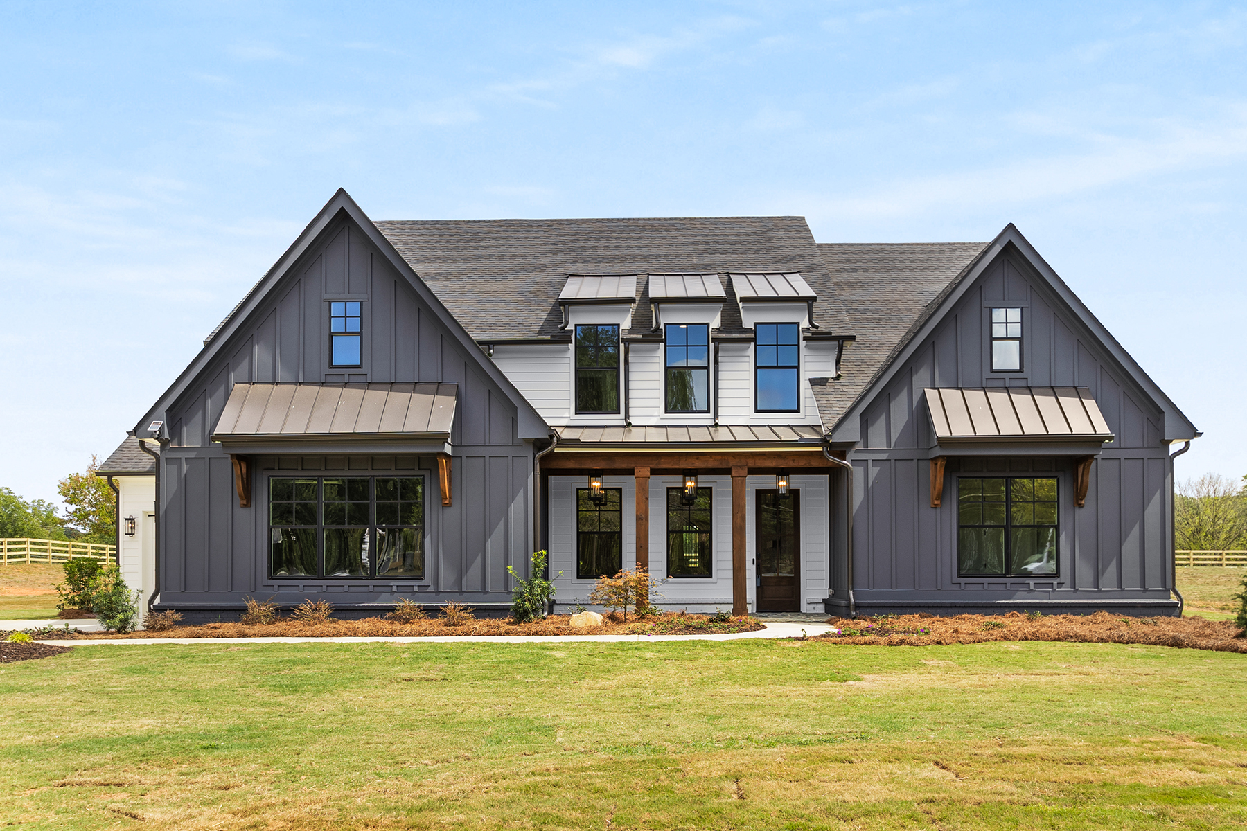 Brand New Modern Farmhouse Home in Alpharetta on 2.43+/- Acres