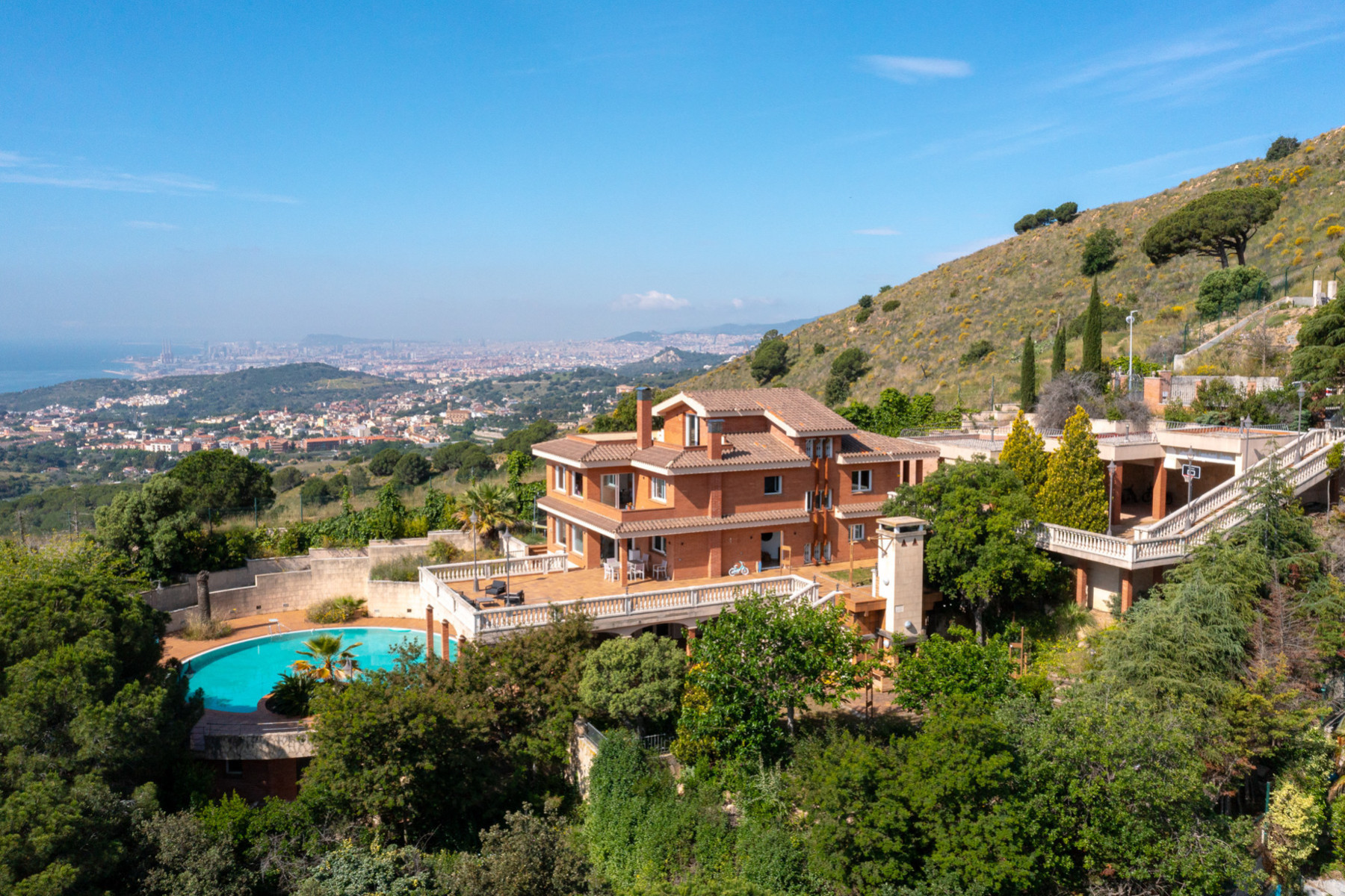 Elegant and stately residence with the best views.