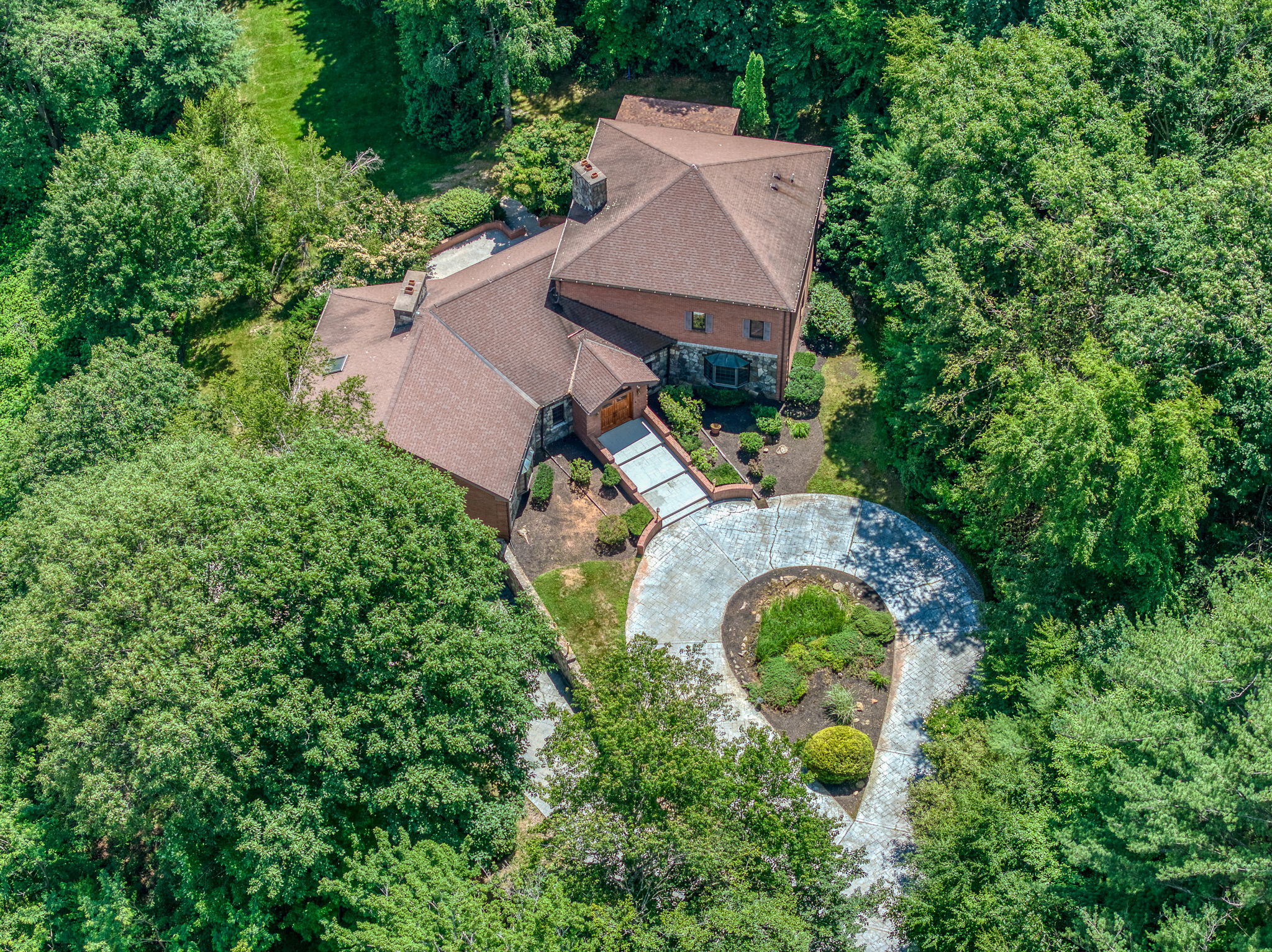 Rare Brick Transitional Contemporary Home