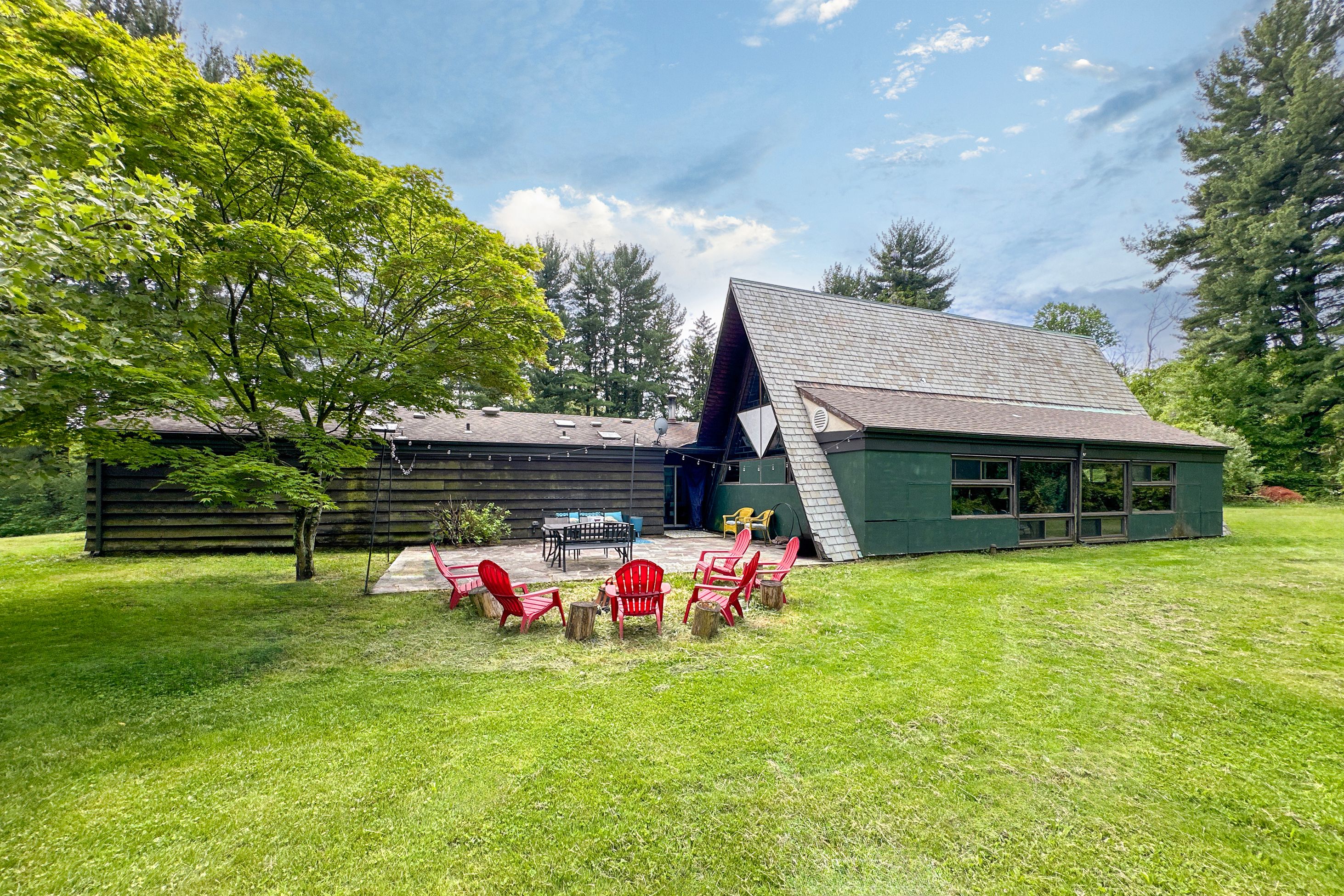 Enchanting Mid-Century Modern A-Frame