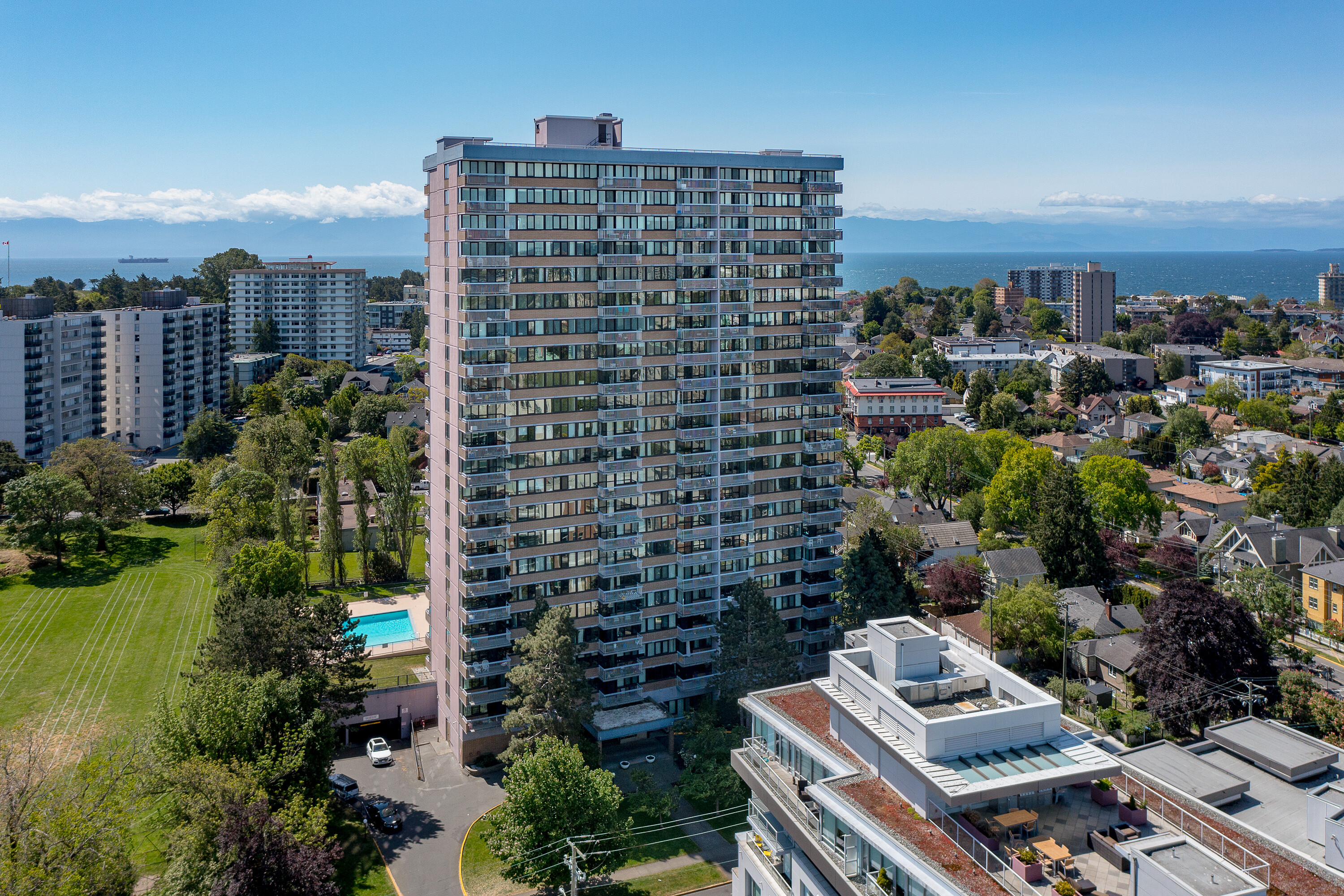 Bright Corner Condo Unit