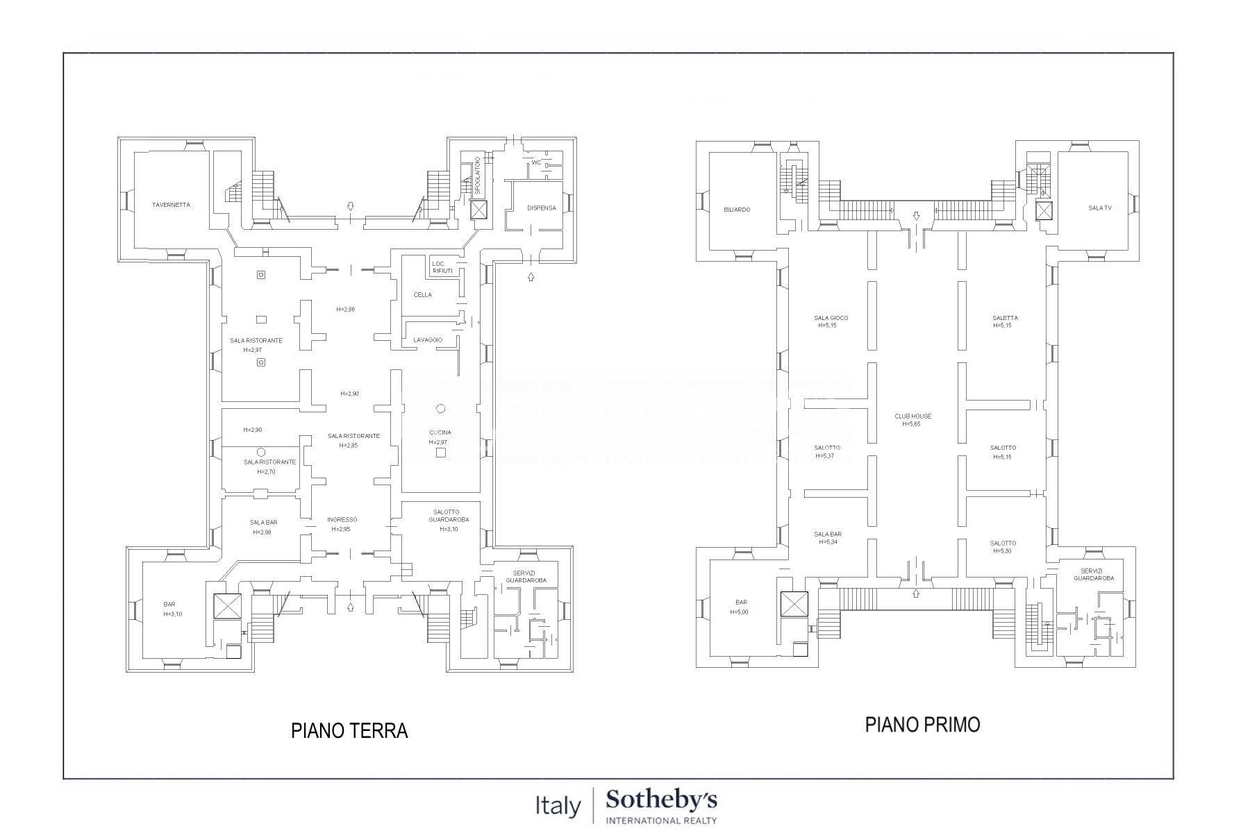 Tolcinasco Castle located in the exclusive Golf Club