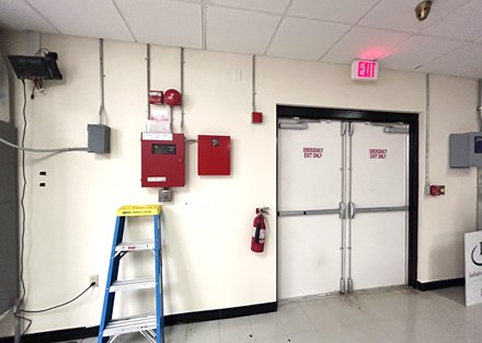 DATA room w/ fire suppression