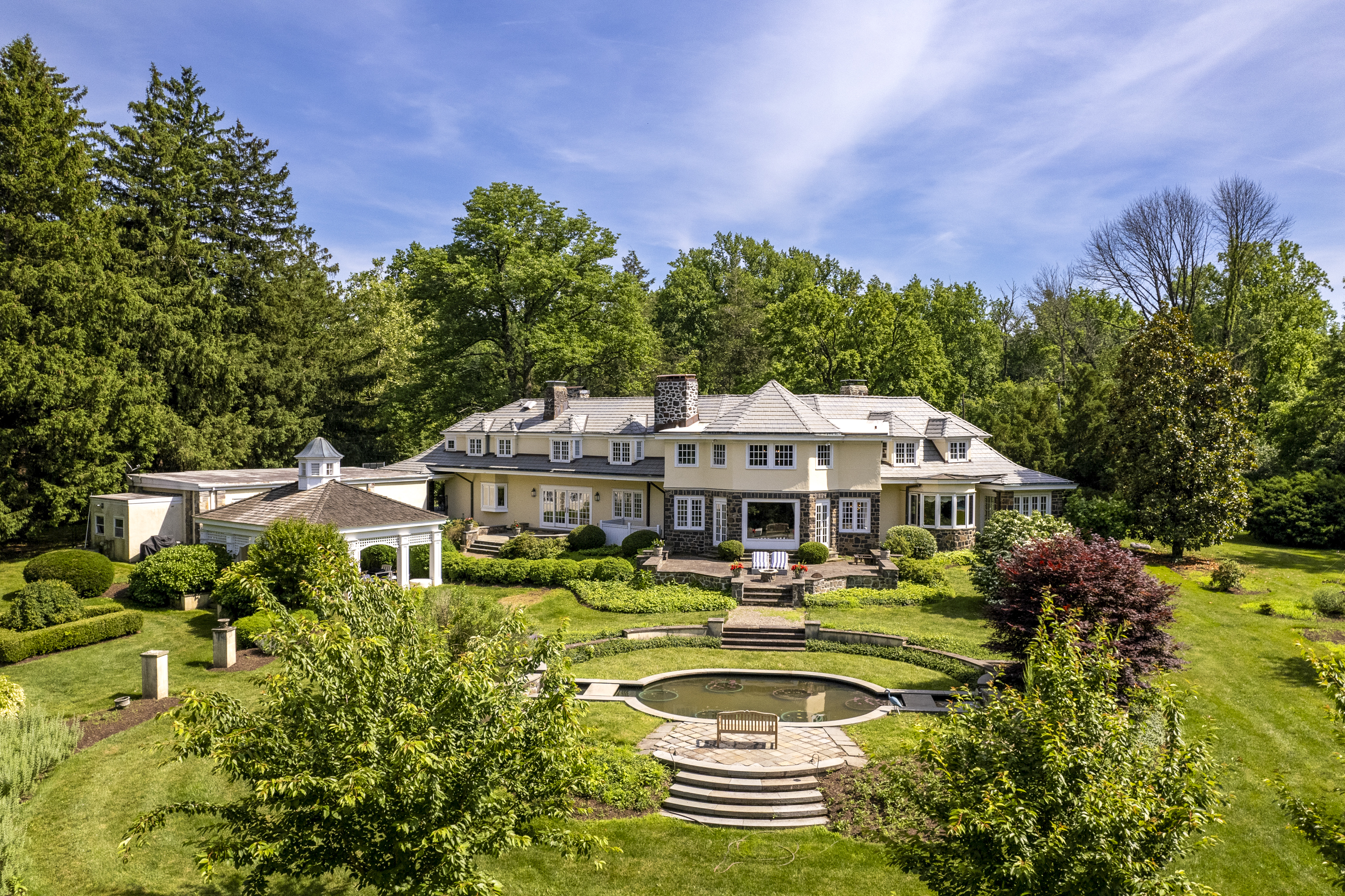 Sprawling Estate with a Rich History and Gorgeous Grounds