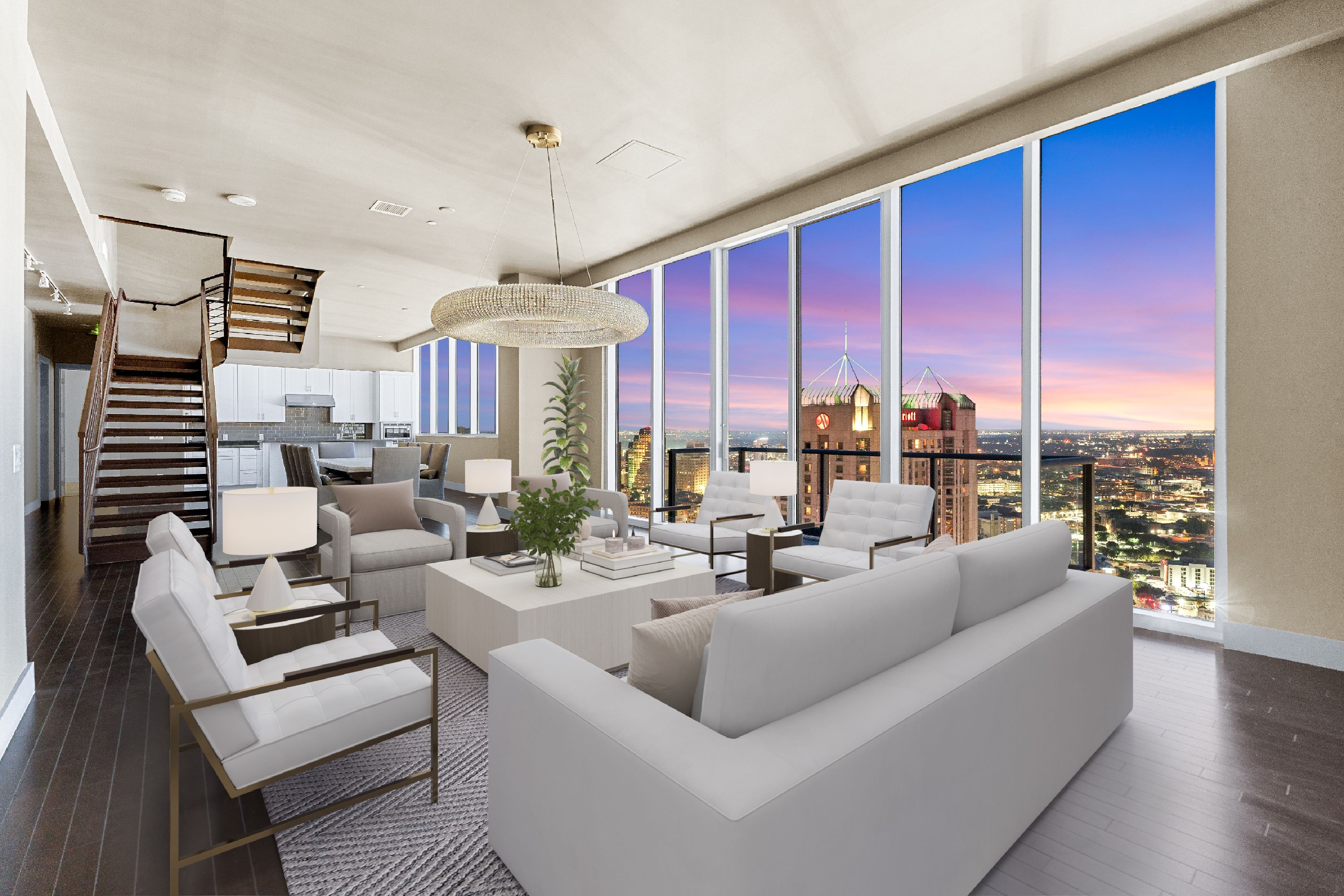 Spectacular Penthouse Above the Grand Hyatt Hotel