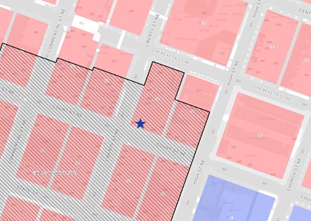 409 Court St_Zoning Map _Subject Property