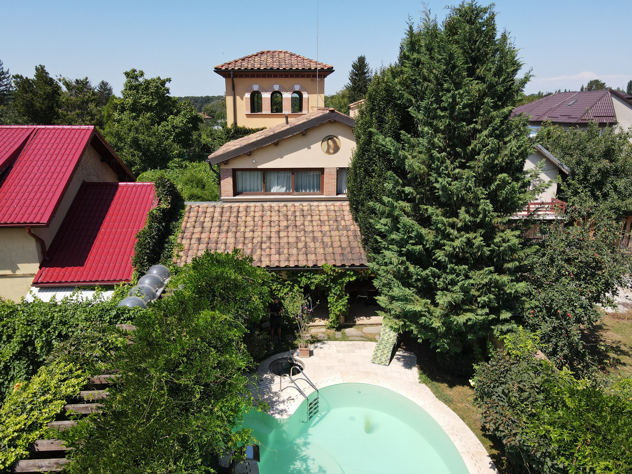The Toscan Villa with Pool, Cellar and Pavilion